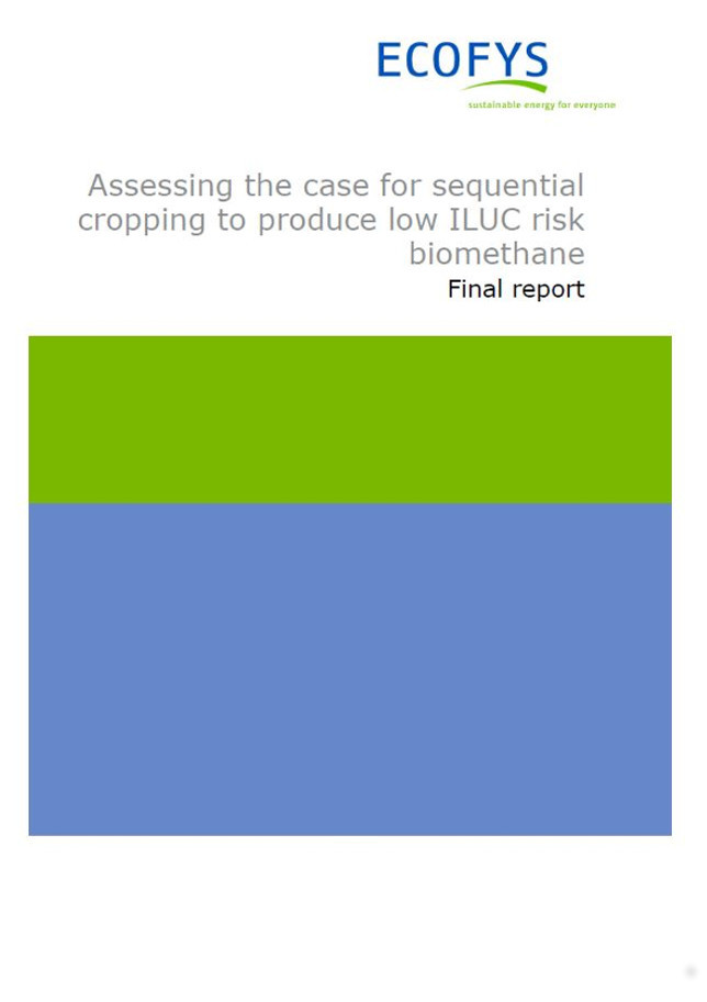 Ecofys: Assessing the benefits of sequential cropping (2016)